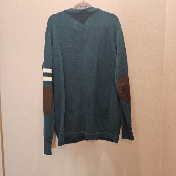 Baller's League Varsity Cardigan Sweater Size Medium - Picture 6 of 8